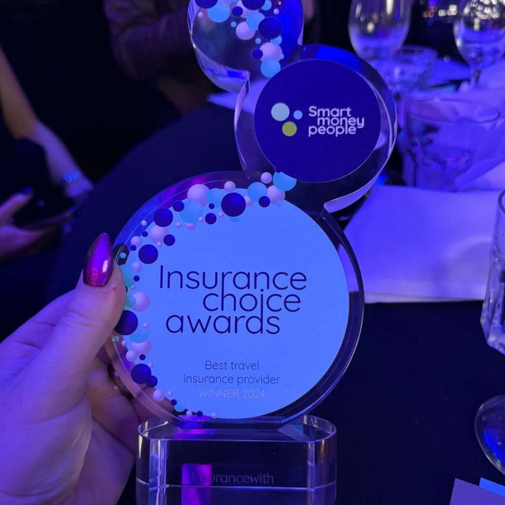 Best travel insurance provider award